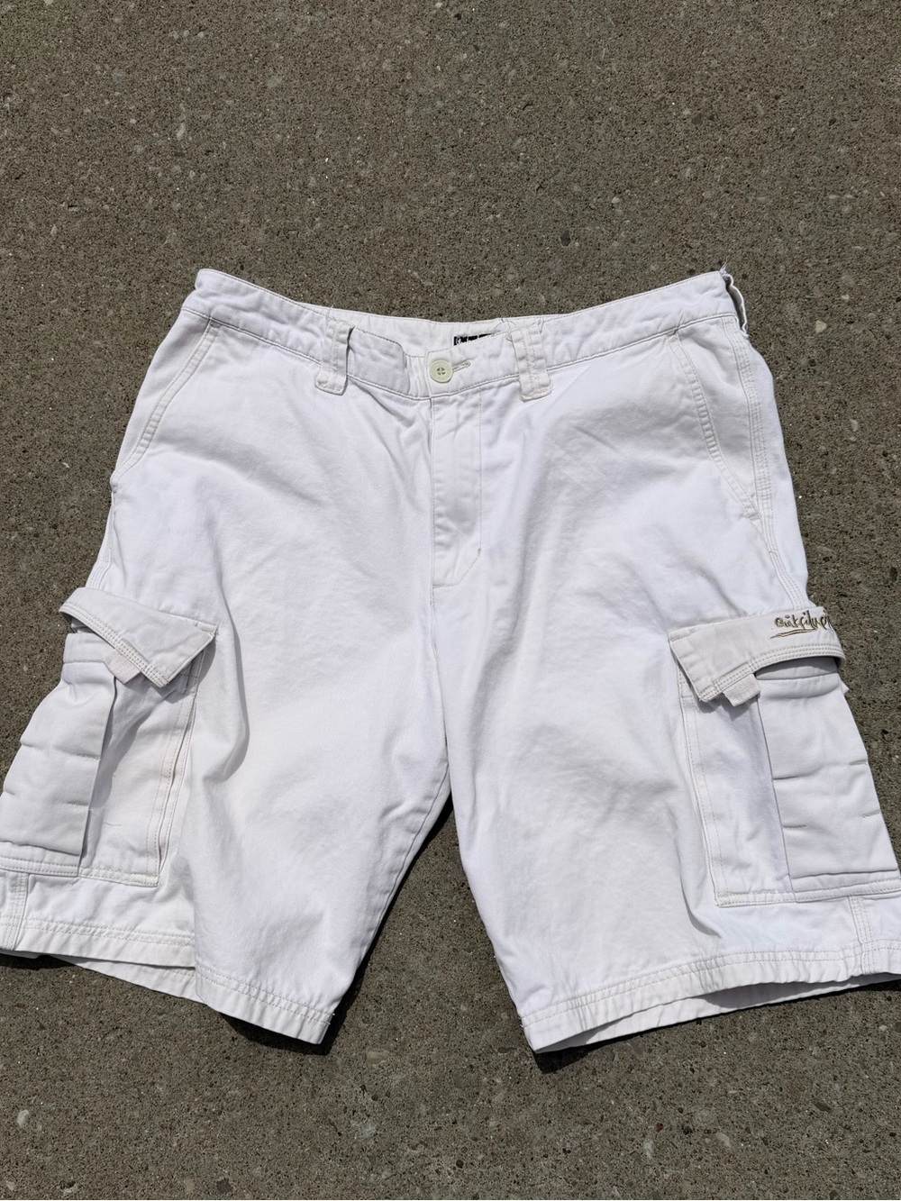 Vintage y2k surf skate Quiksilver cargo shorts